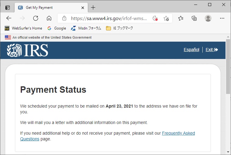 Payment Status