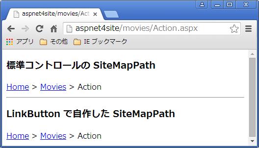 SiteMapPath SiteMapPath