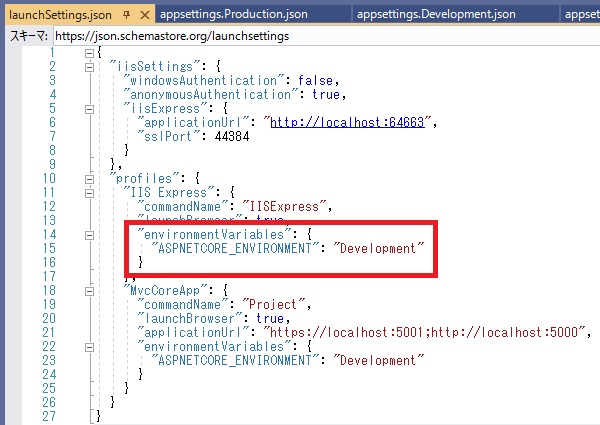 launchSettings.json