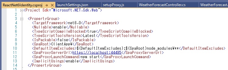 プロジェクトファイル プロジェクトファイル