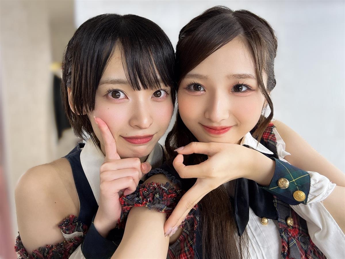 迫由芽実(右)と坂川陽香