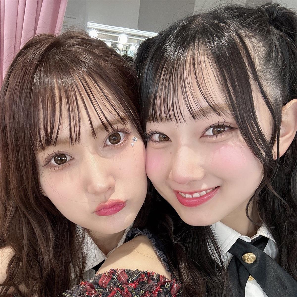 鈴木くるみ(左)と徳永羚海
