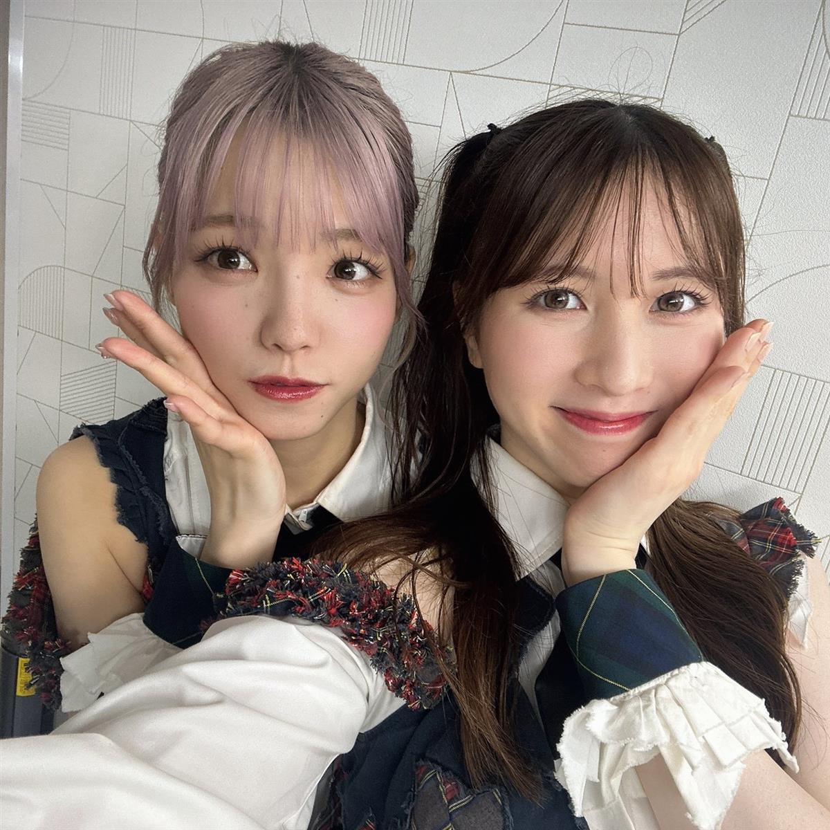 髙橋彩音(左)と永野芹佳