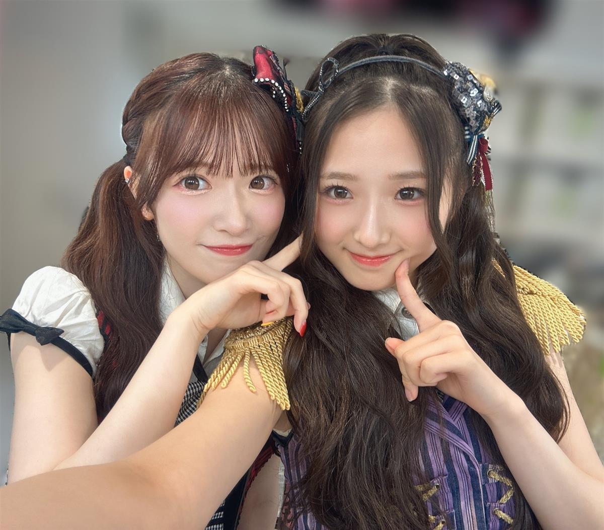 武藤小麟(左)と迫由芽実