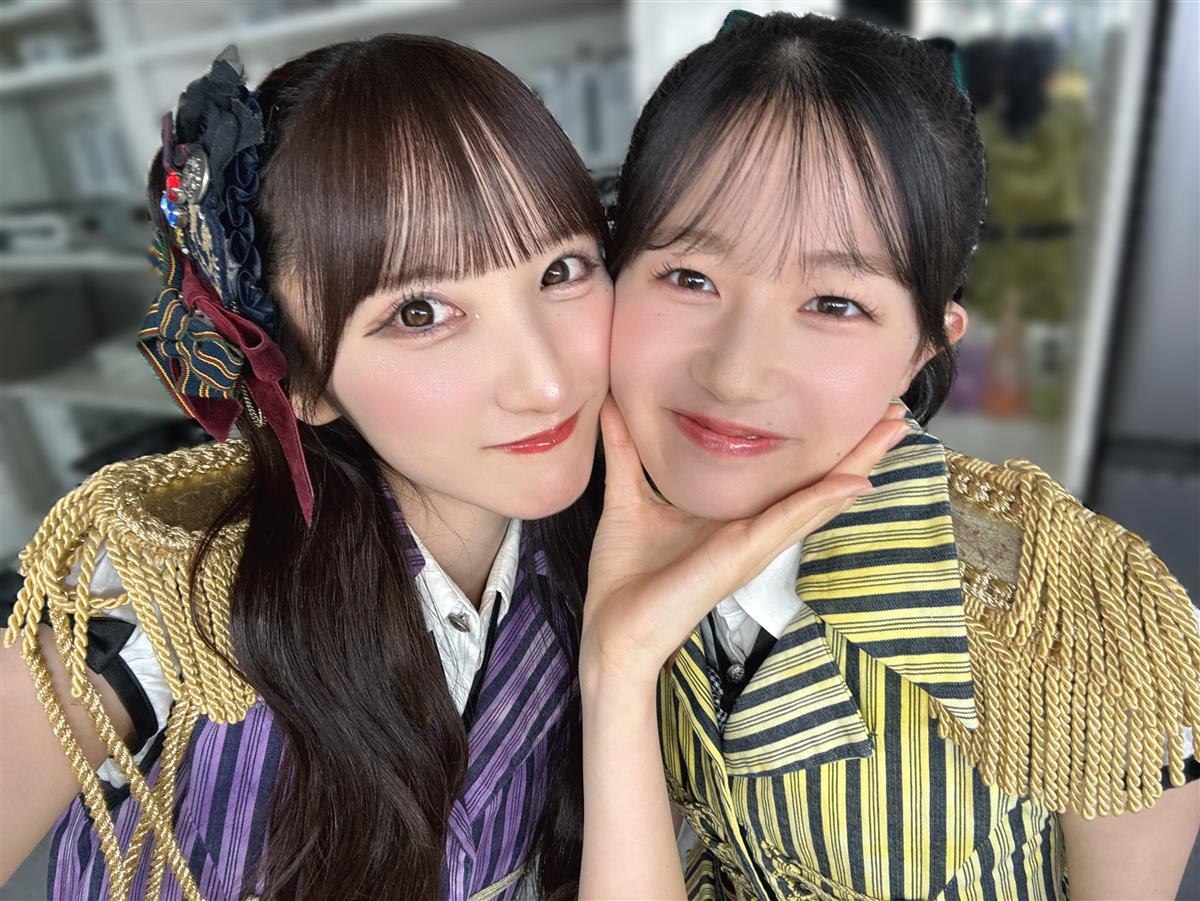 長友彩海(左)と正鋳真優