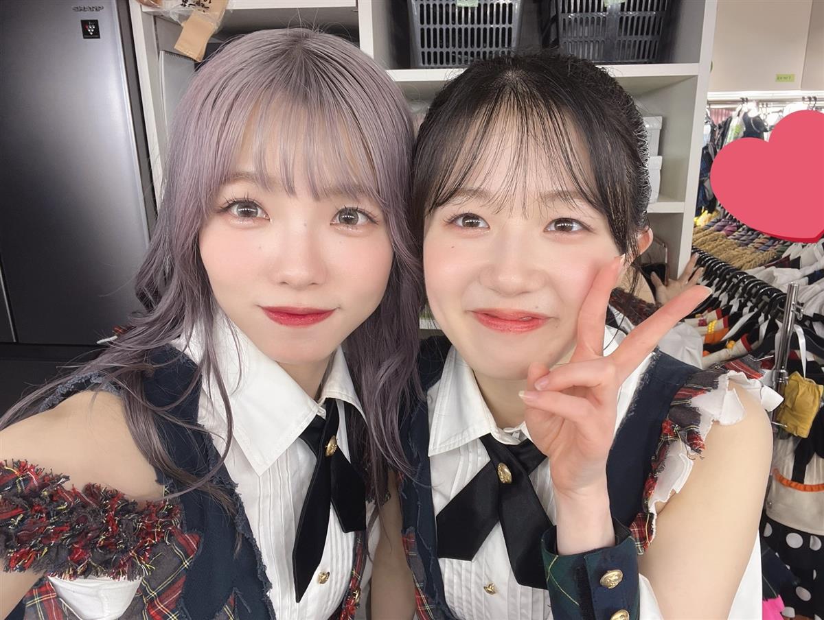 髙橋彩音(左)と正鋳真優