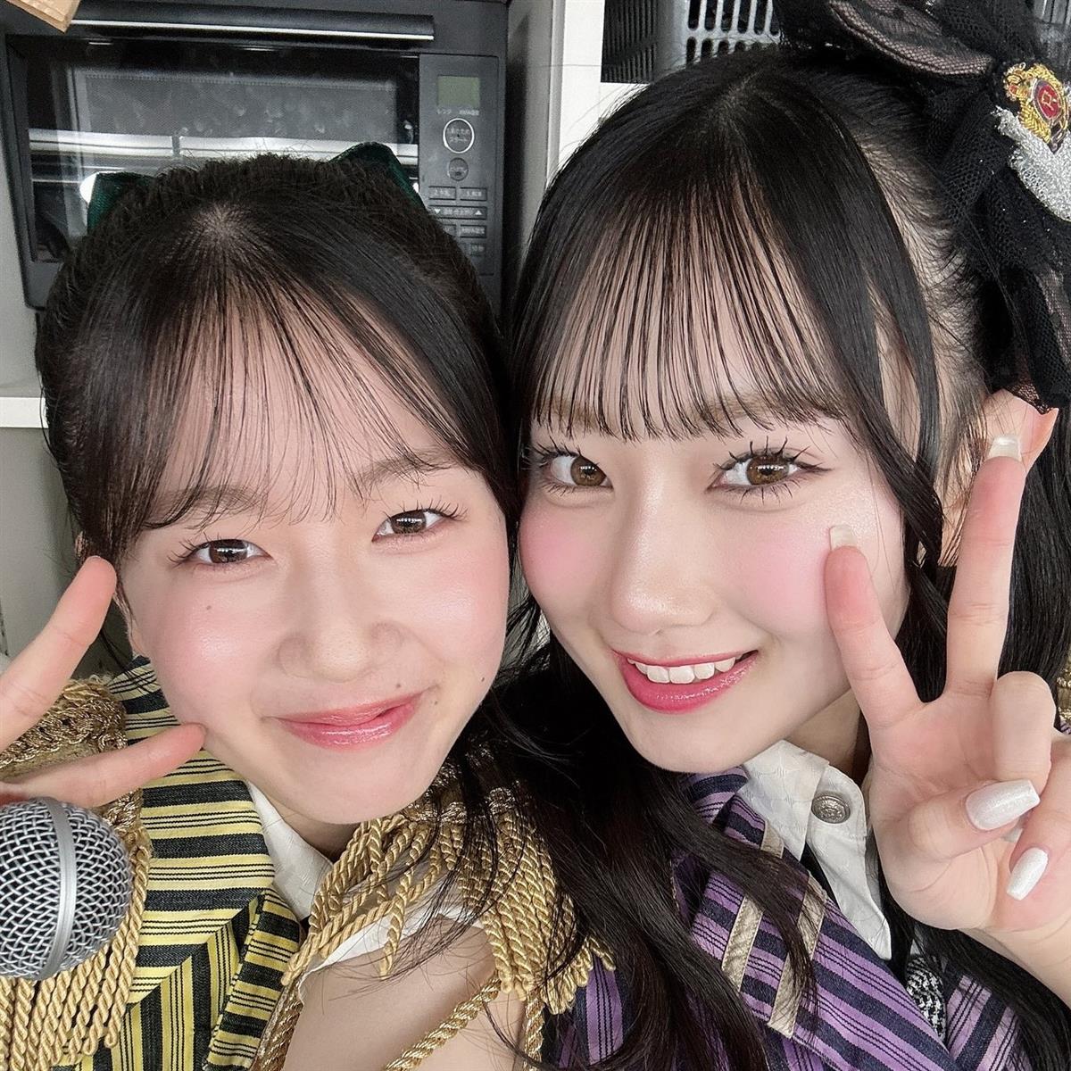 正鋳真優(左)と徳永羚海