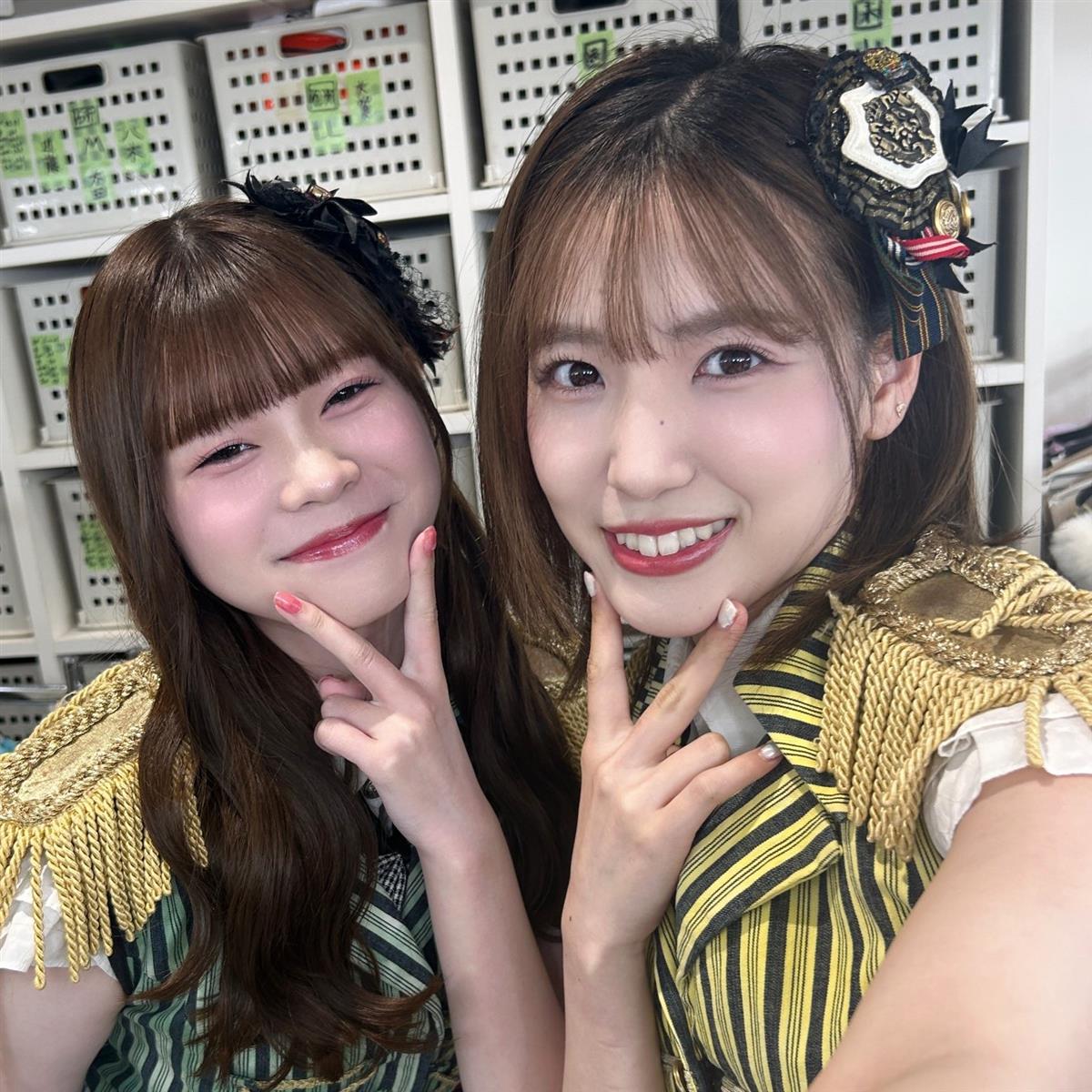 畠山希美(左)下尾みう