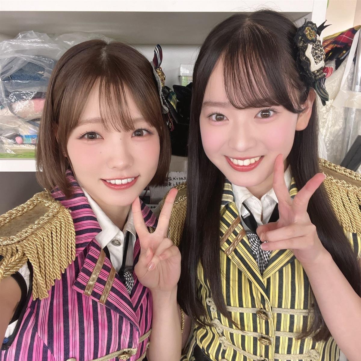 髙橋彩音(左)と近藤沙樹