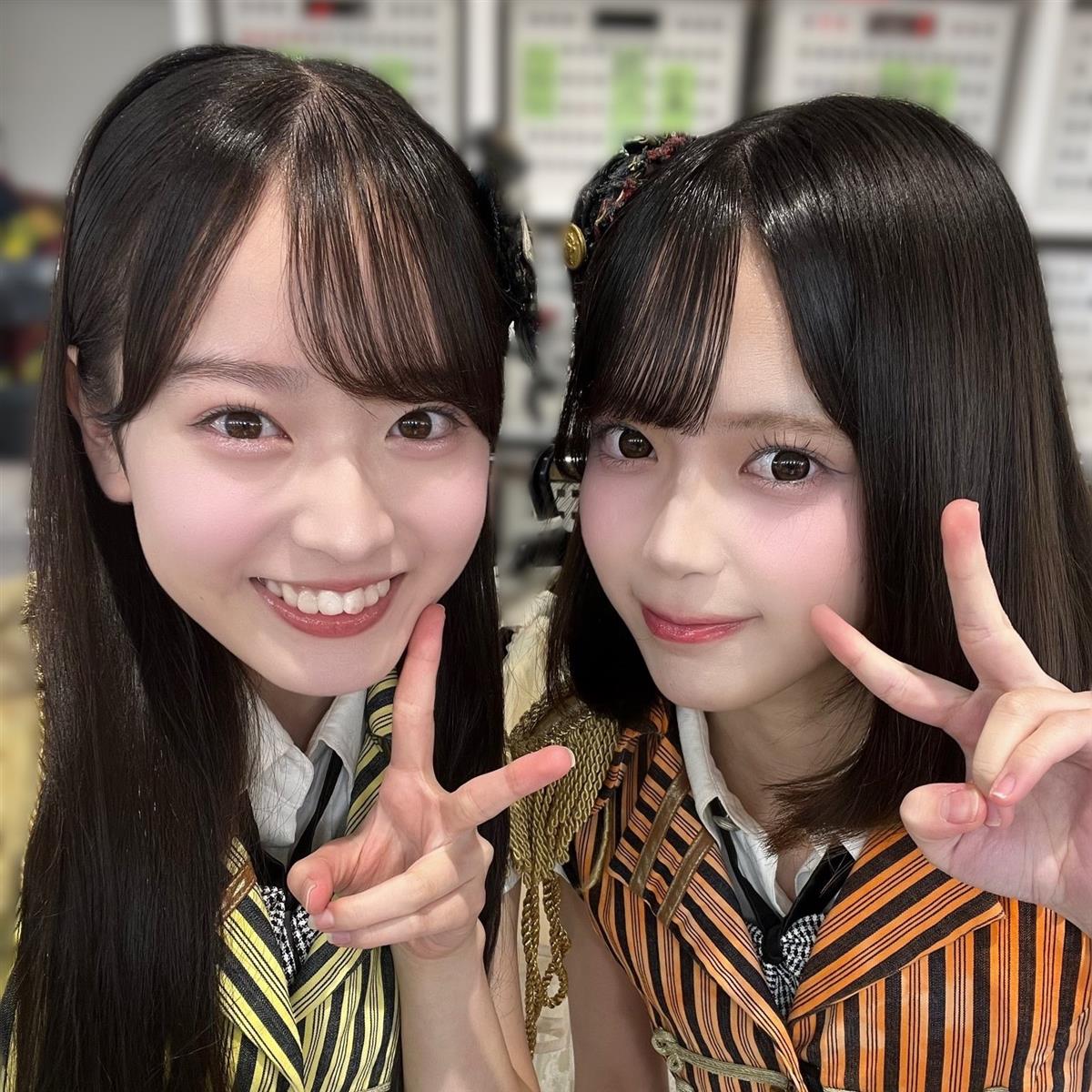 近藤沙樹(左)と川村結衣