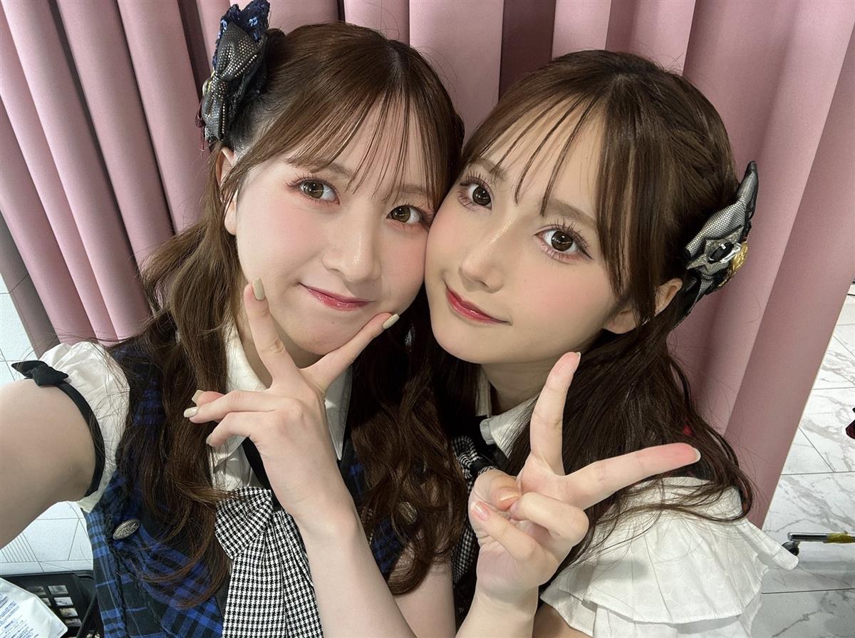 永野芹佳(左)と鈴木くるみ 永野芹佳(左)と鈴木くるみ