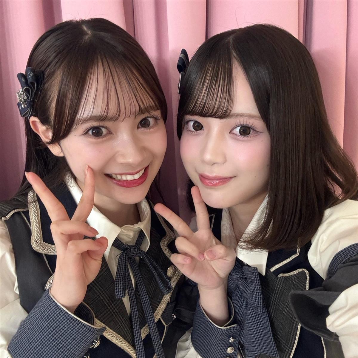 伊藤百花(左)と川村結衣 伊藤百花(左)と川村結衣