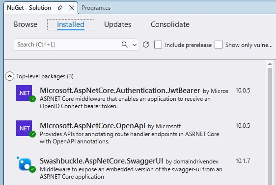 NuGet パッケージ