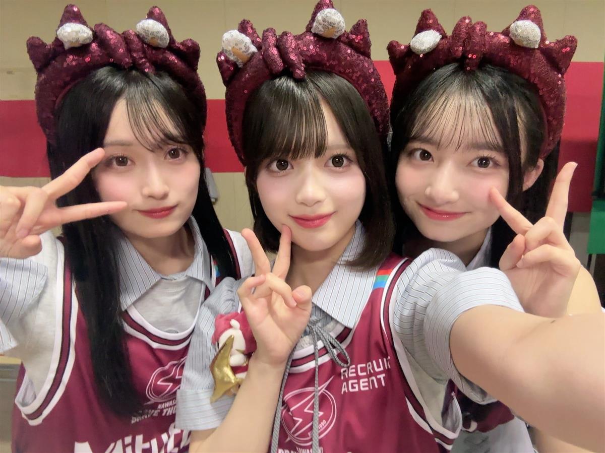 奥本カイリ・川村結衣・白鳥沙怜