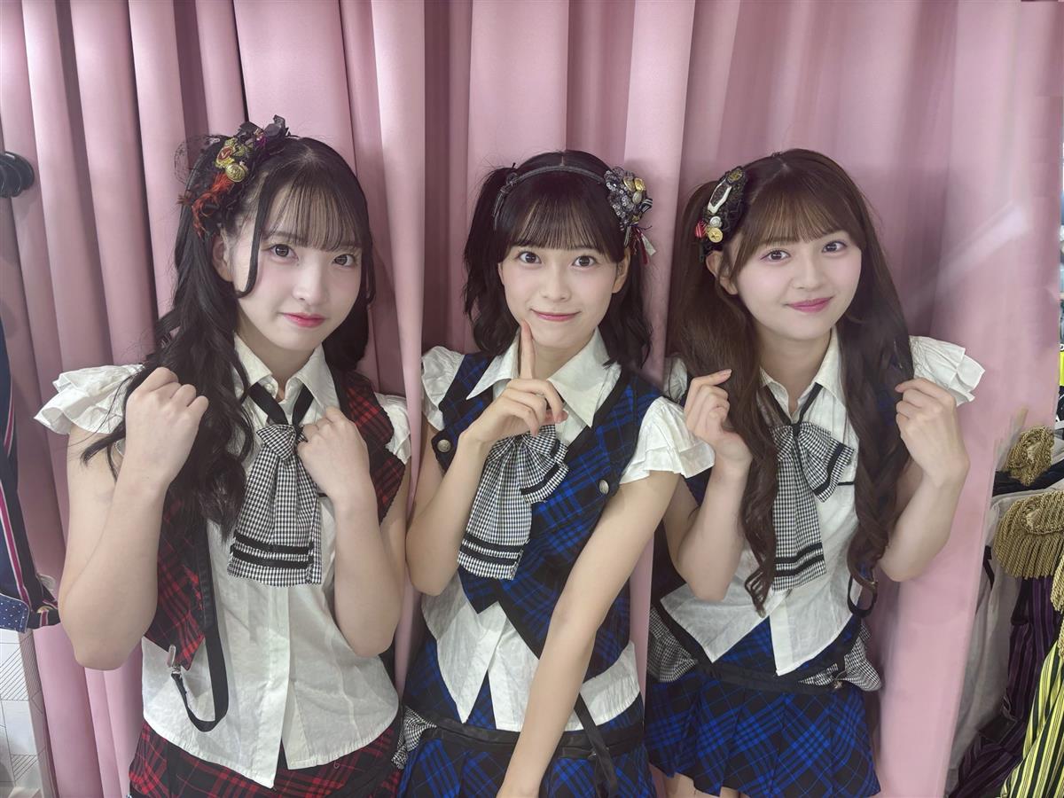 山口結愛・新井彩永・久保姫菜乃