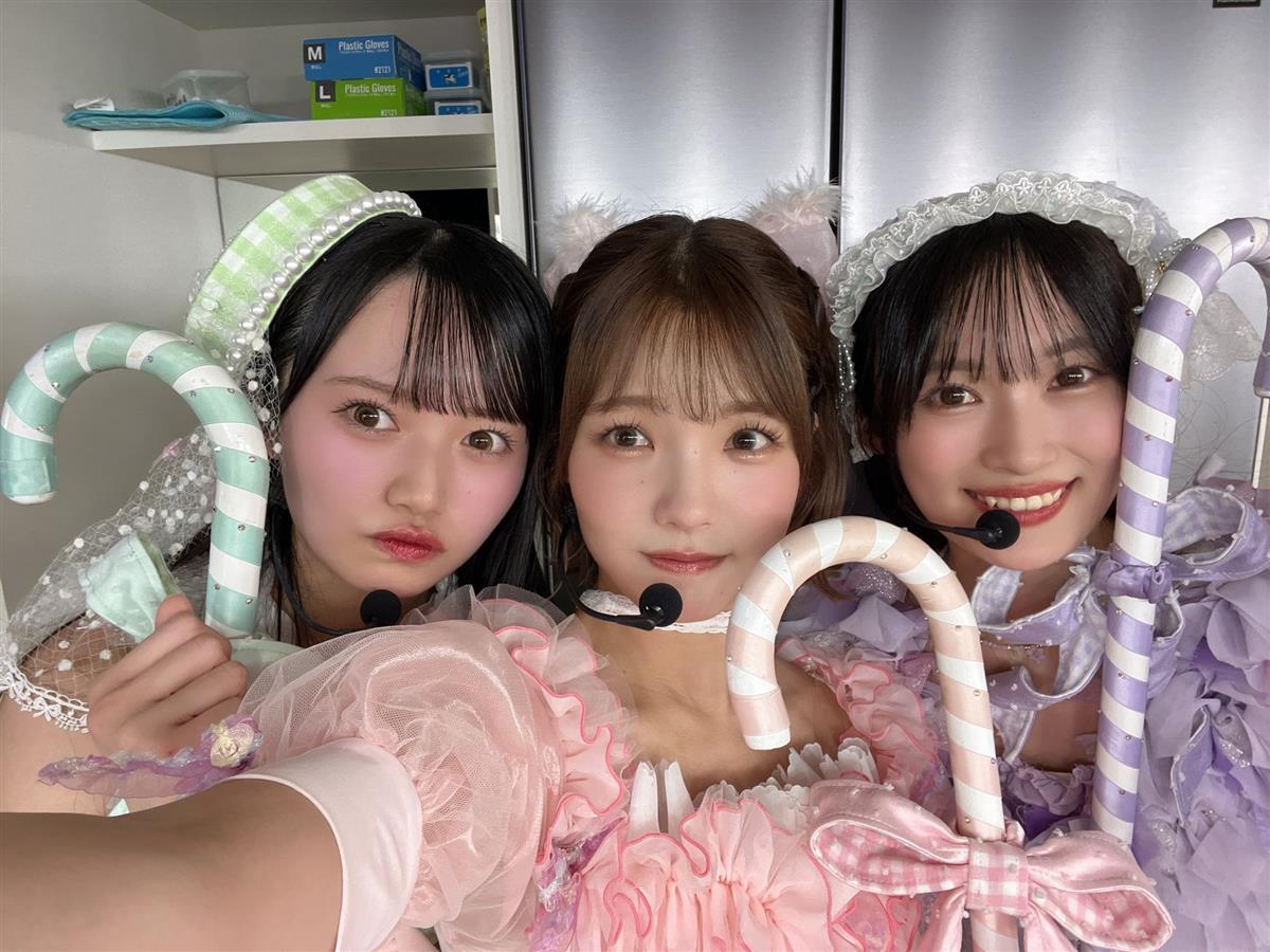 花田藍衣・髙橋彩音・奥本カイリ