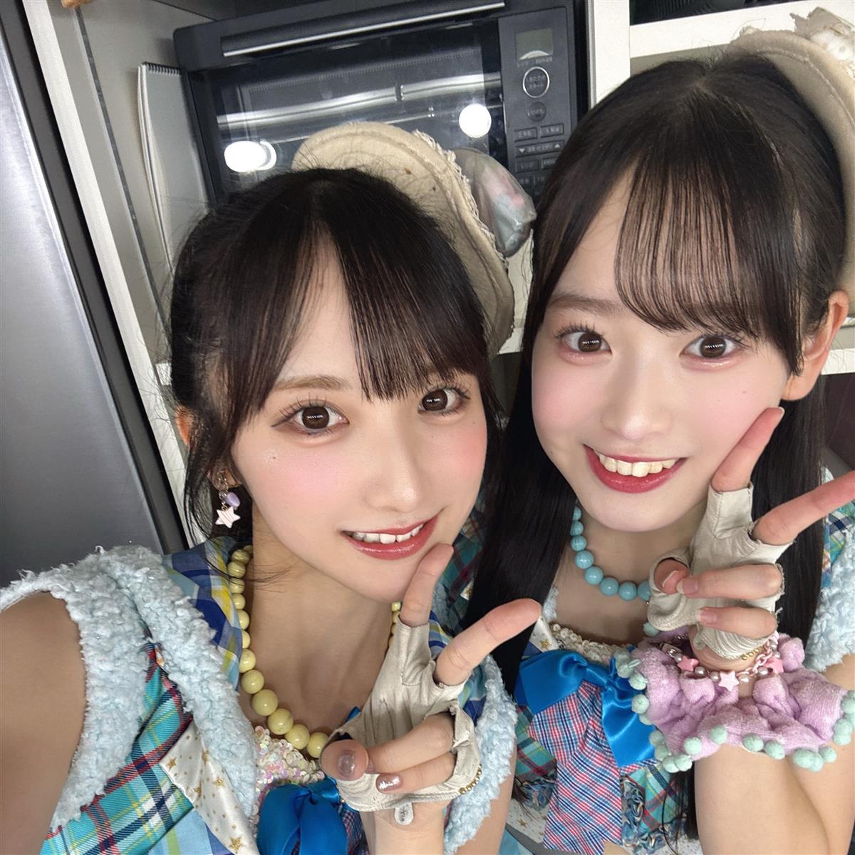 長友彩海(左)と近藤沙樹