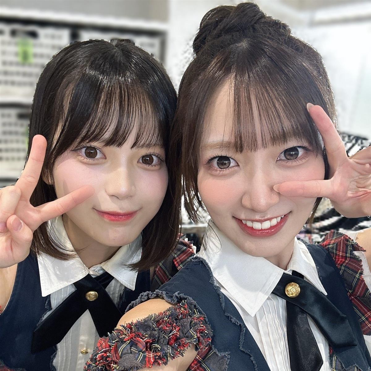 川村結衣(左)と工藤華純