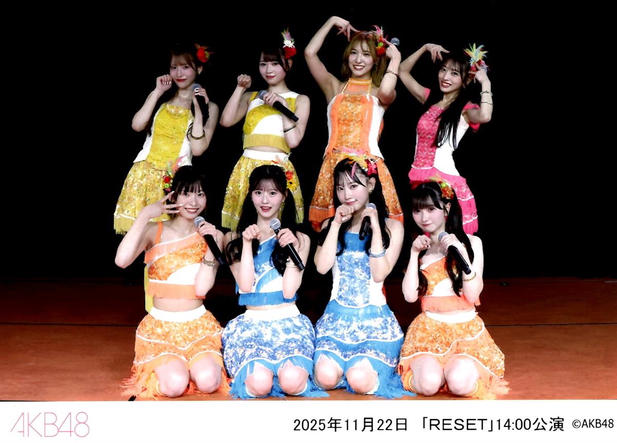 「RESET」公演の出演メンバー