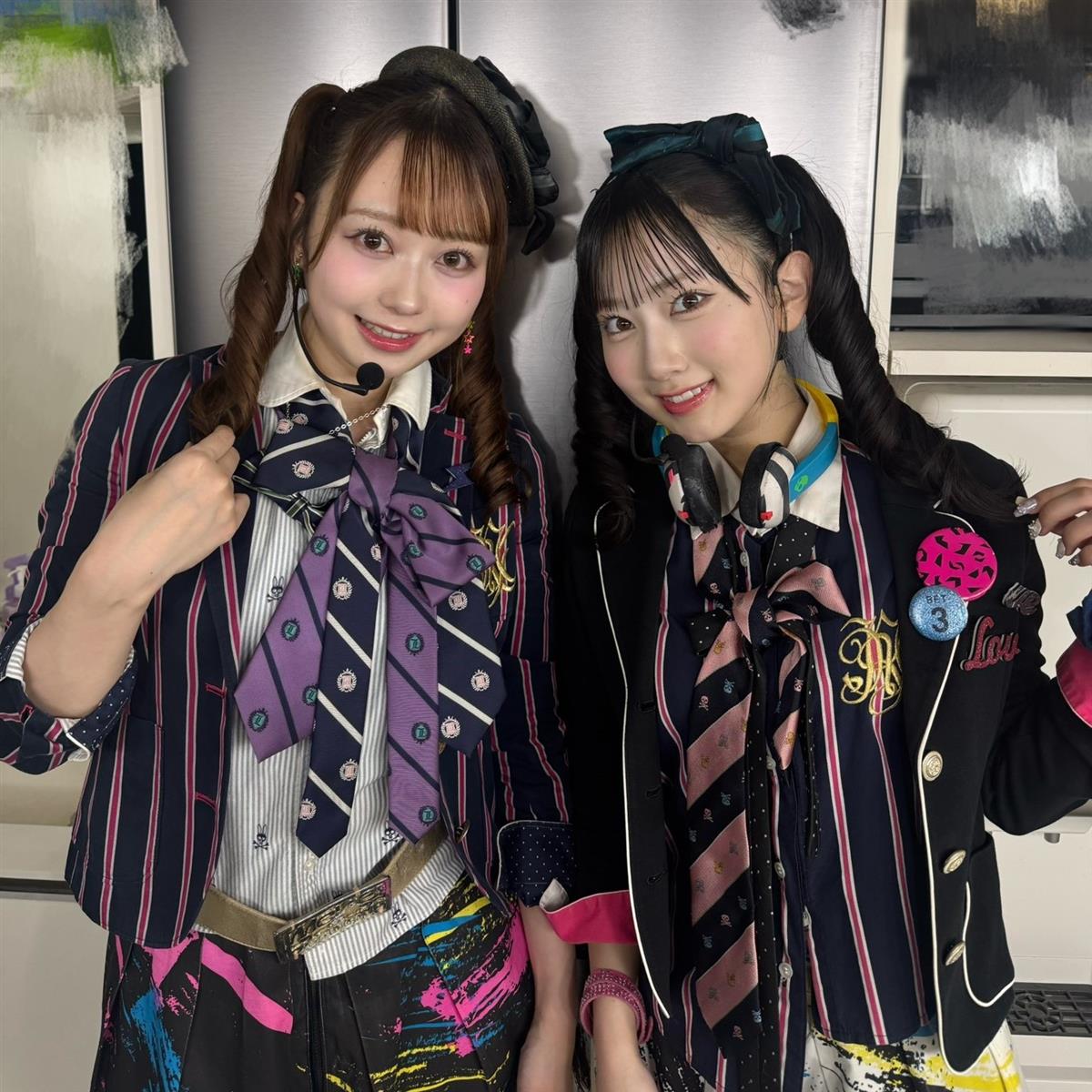 徳永羚海(右)と大盛真歩 徳永羚海(右)と大盛真歩