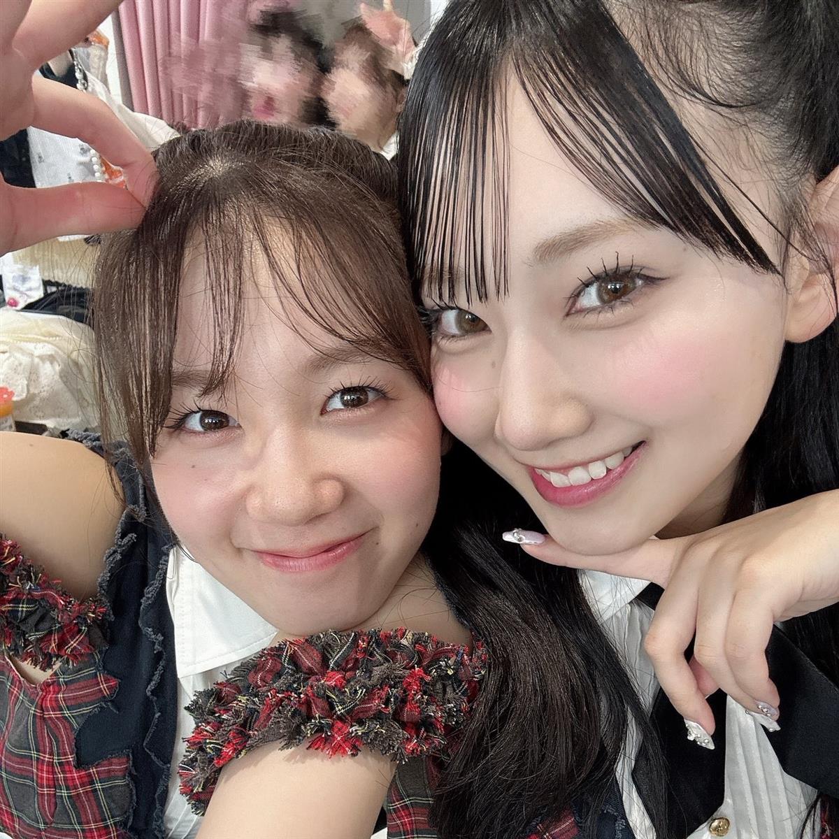 正鋳真優(左)と徳永羚海 正鋳真優(左)と徳永羚海