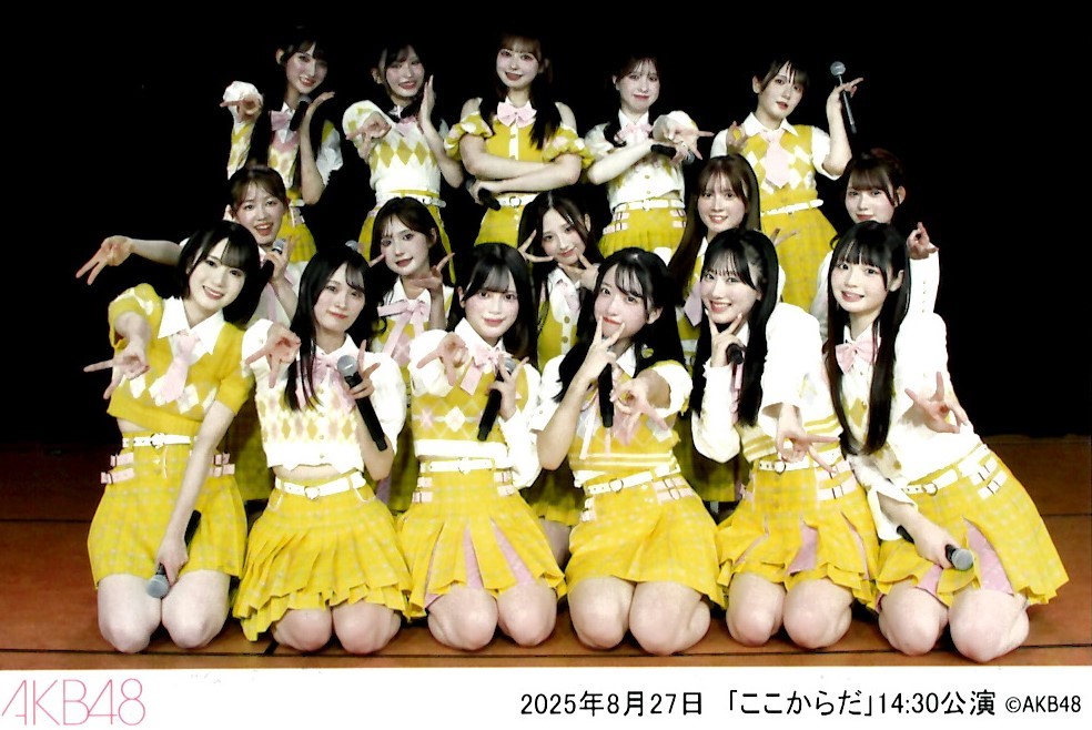 「ここからだ」公演のメンバー 「ここからだ」公演のメンバー