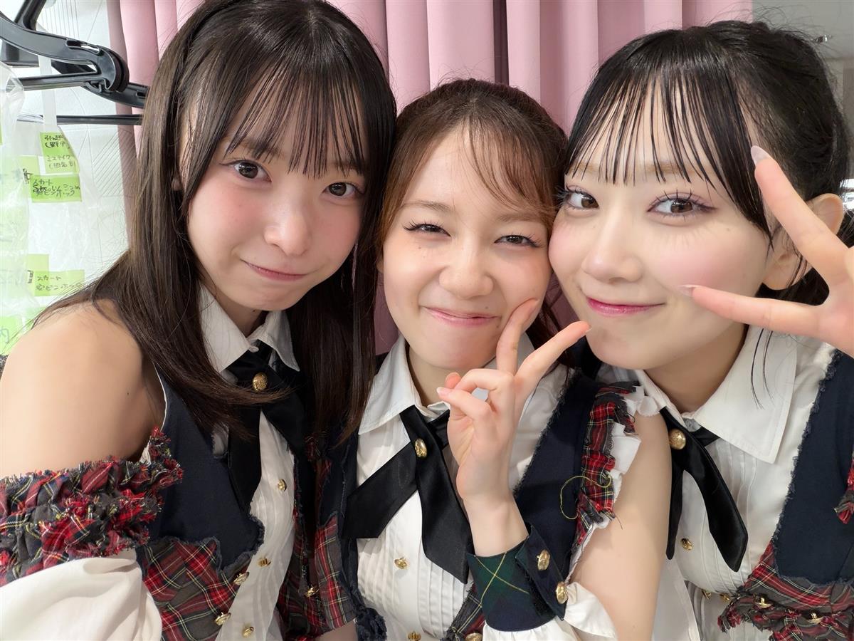 坂川陽香・正鋳真優・徳永羚海